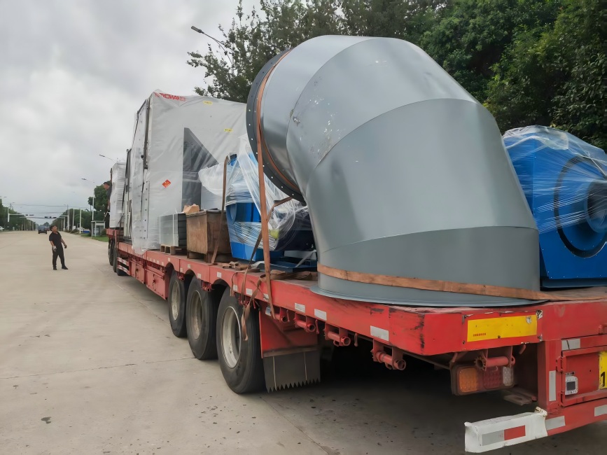 Van een ontmoeting op een tentoonstelling tot efficiënte implementatie: levering en installatie van Shanghai Huangsheng's 50.000 kW luchtvolume zeolietrotor + CO2 -apparatuur